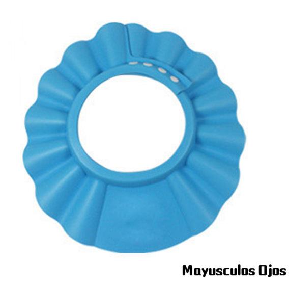 ZH 1PC Thicken Children's Shampoo Cap Adjustable Baby Cap Shower Waterproof Bathing Hat