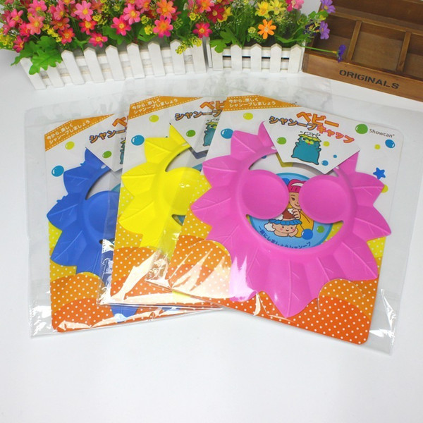 Trade Customized Thickening Children Wash Hair Hat Baby High Elastic Can Adjust Eva Take A Shower Hat Baby Shampoo