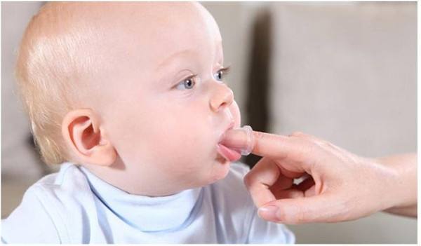 Brand New Soft Safe Baby Toothbrush Kids Silicone Finger Toothbrush Gum Brush For Clear Massager