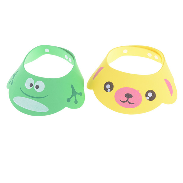 Baby Care Resizable Shampoo Cap Baby Child Bath Shower Face Eye Protect Waterproof Cartoon Shower Cap