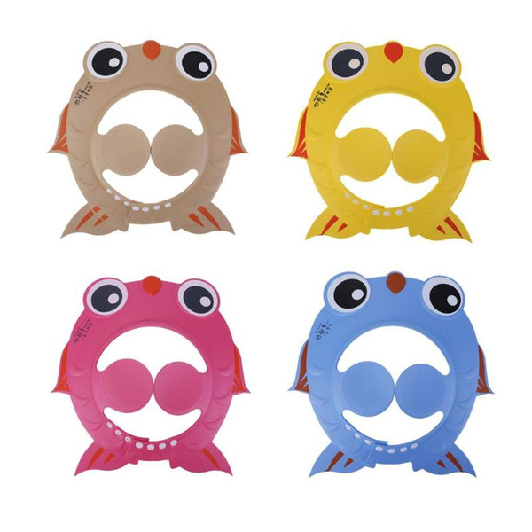 Newborn Baby Bathing Shower Cap Wash Hair Shield Visor Caps for Baby Adjust Shampoo Hat Care Accessories Kids Caps Wash Hats