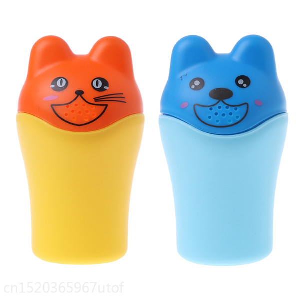 Baby Shower Spoon Animal Bathing Shampoo Water Cup Cute Cartoon Washing Machine