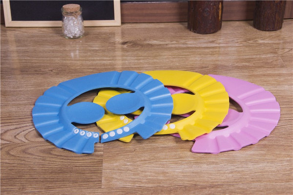 Baby shampoo cap waterproof ear children bathing can be adjusted to increase children's baby shampoo cap shower