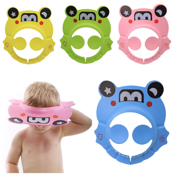 M Lettering Earmuffs Fund Children Wash Hair Hat Shampoo Hat Complete Works Of Baby Baby Shampoo Bath Hats