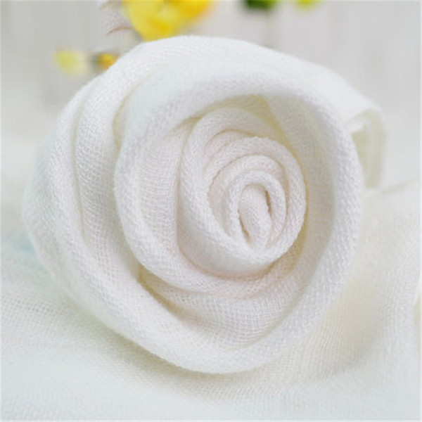 Square Bamboo Baby Cotton Towels Set Washcloth Gauze Muslin Square Wipes Cute Cotton Cartoon Baby Towels For Babies 70A0101