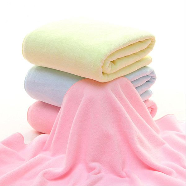 Baby Bath Towel Bathrobe Blanket for Newborn Infant Boys Girls Microfiber Very Soft Skincare Towels Bath Robe 80*140 cm