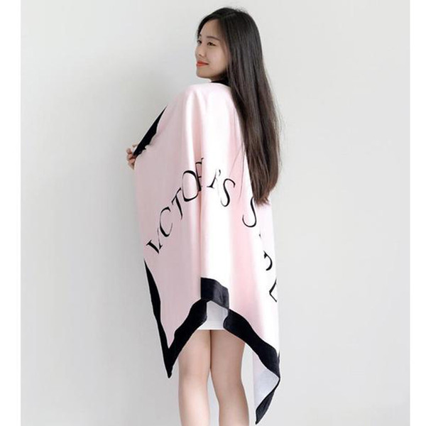 Designer-Promotion Quick-drying Towel Beach Towel Micro Fibre Fleece Yoga Blanket Victoria Drying Washcloth Swimwear Shower B268