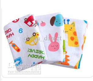 Baby bath towel super soft cotton double layer blanket bed gauze material Soft 10pcs/lot #2242