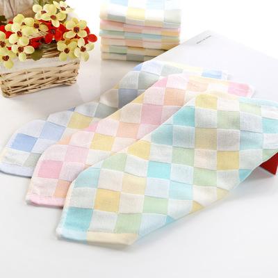 Baby Towels Muslin Washcloths Natural Organic Cotton Baby Wipes Hand Kids Towel Muslin Washcloth Towel for Sensitive Skin EEA1404-5