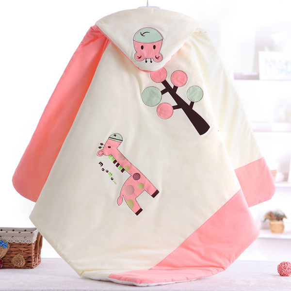 Baby Blankets Swaddle Wrap Super Soft Newborn Basket Stroller Bedding Covers Blankets Winter Children's Thicken Quilts SH190917