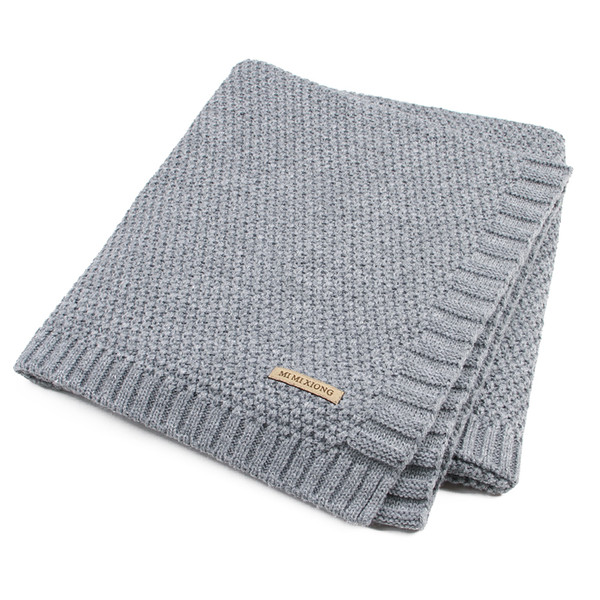 Baby Blanket Knitted Newborn Swaddle Wrap Blankets Super Soft Toddler Infant Bedding Quilt For Bed Sofa Basket Stroller Blankets CJ191115