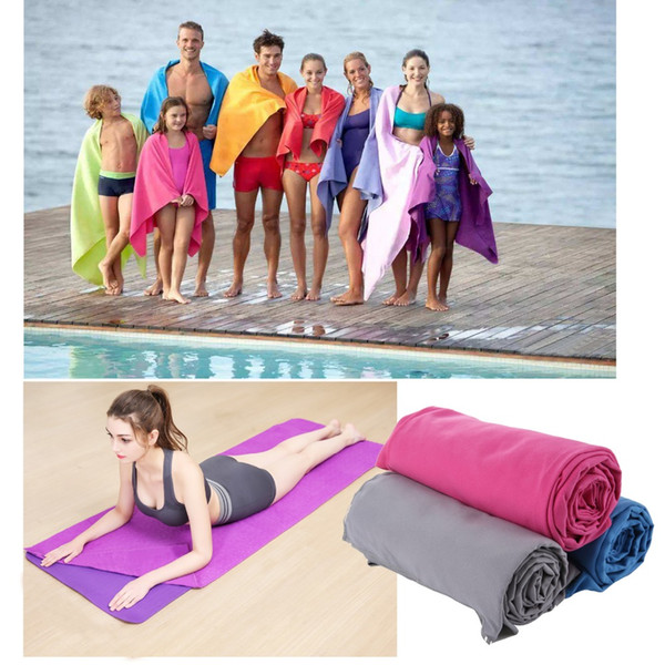 Outdoor Sports Quick-Dry Bath Set Towel Microfiber Non Slip Towel for Bath Gym Camping Yoga Mat Beach Blanket MMA1830