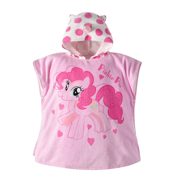 2019 new Unicorn Infant cape Baby bath towel Baby bath robe cute Kids Bath Towels Children Towels Robes Kids Beach Towels Infant cloak A3956