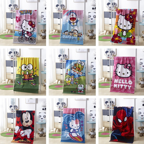 Fashion Cartoon Animal Style Baby Beach towels High Quality Super Soft Infant Bath Towel Bath Children Beach Towels IC881