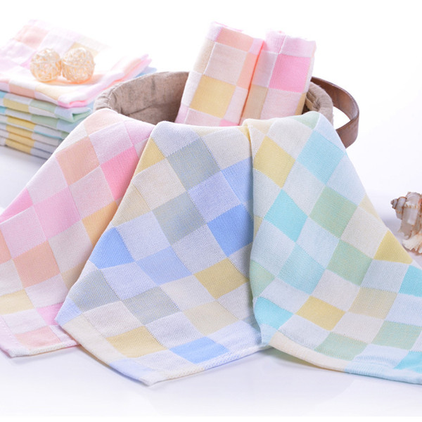 Soft Layers Cotton Baby Towels Absorbent Newborn Baby Face Towel Baby Bath For Sensitive Skin Washcloth Towels Bab Wholesale