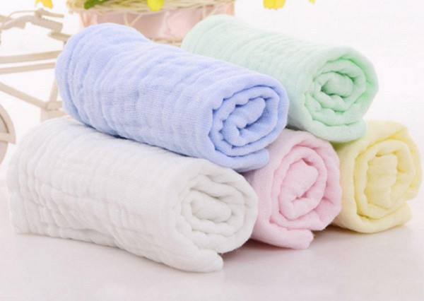 Baby Muslin Washcloths and Towels,Natural Organic Cotton Baby Wipes,Hand Towel,Muslin Washcloth for Sensitive Skin