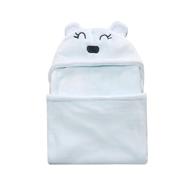 Children's coating Animal bear shape baby hooded bathrobe boys peridium baby bath towel / baby blankets / neonatal hold