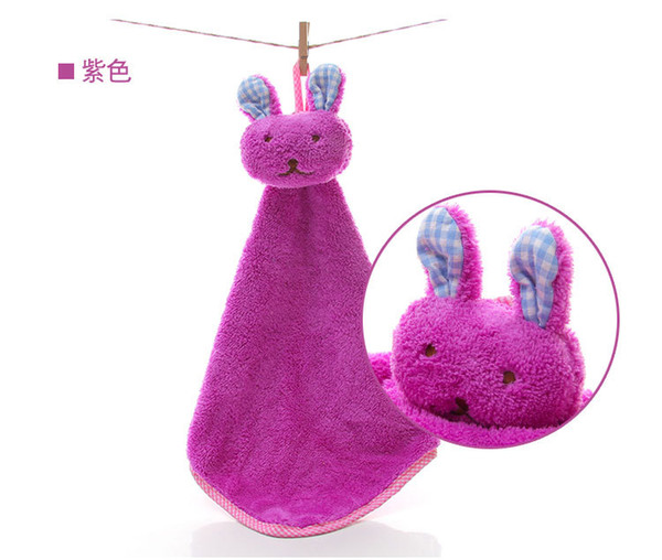 Cheapest! hand towel Microfiber cartoon kitchen suspension type cute baby Kitchen towel fashion Household goods Free shipping by DHL 20pcs