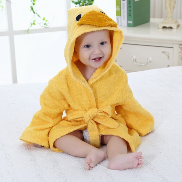 Designs Hooded Animal modeling Baby Bathrobe,Cartoon Baby Towel,Character kids bath robe,infant bath towels