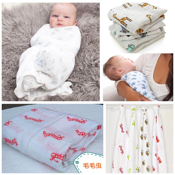 120x120cm/47*47'' Multifunctional Aden Anais Muslin Cotton Newborn Baby Bath Towel Swaddle bedding Blanket Free shipping 201506HX