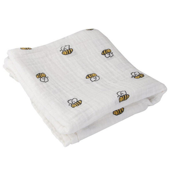 Organic Cotton Baby Towels Scarf Boy Girl Handkerchief Bathing Feeding Face Washcloth Wipe Burp Cloths 115x115cm