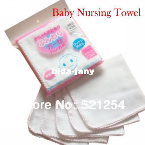 Baby NewBorn Infant Gauze Muslin Square Cotton Bath Wash cloths bibs Towel 50pcs/Lot free shipping