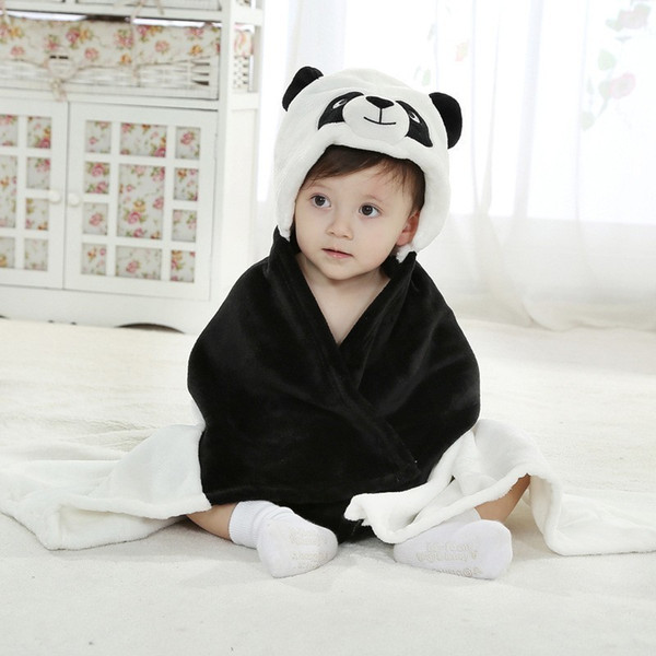 Newborn Cardigan Boy Girl Towel Toddler Toallas Hooded Bath Infantil Children Clothing New Cobertor Winter Baby Blanket Stuff