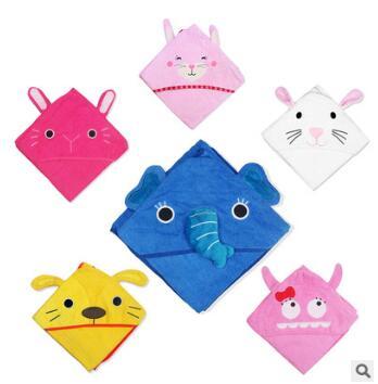 Baby bath towel cartoon bathrobe 0-6 years old water absorption bathrobe BABY Shower