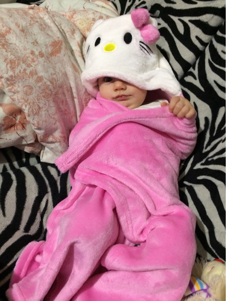 Fashion Cartoon Animal Style Baby Hooded Bathrobe High Quality Super Soft Infant Bath Towel Bath Robe Children Beach Towels
