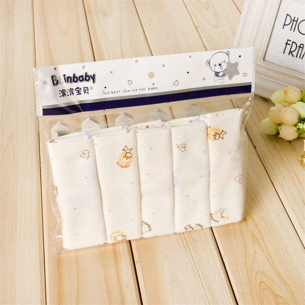 3/5 Pcs Baby infant towel newborn cotton saliva towel napkin small square handkerchief soft face or bath towel