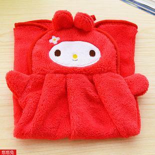 New Fasion Cute Children Hand Towel Cartoon Animal Cat Elephant Kitchen Bath Hanging Wipe Hot Good Quality