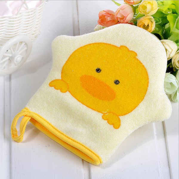 YE1017 New baby bath brush big star cotton bath glove scrub towel wholesale