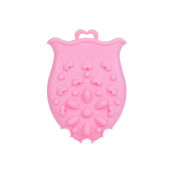 Hair Face Cleaning Comfortable Shampoo Brush Bath Brush Soft Silicone Massage Multi Use Baby Safe