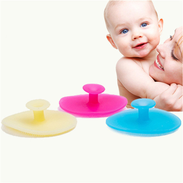 1PCS Silicone Shampoo Brushes Washing Hair Comb Scalp Shower Body Brush Healthy Bath Soft Brush Comb For Infant Body Hair