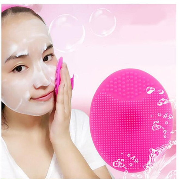 Hot!Silicone Beauty Wash Pad Face Exfoliating Blackhead Facial Cleansing Brush Tool Baby Shampoo and Bath Brush Silica Gel Cleaning Brush