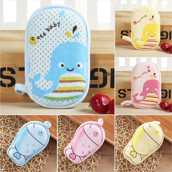 Baby Bath Sponge Infant Loofah Cute Kid Children Newbron Infant Shower Product Rub Towel Ball Soft Baby Bath Sponge Powder Puff
