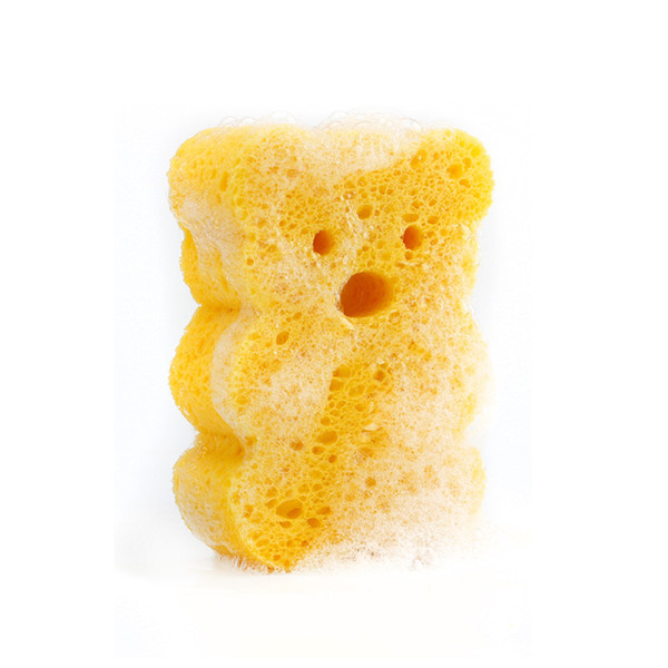 Baby bath sponge cotton bath towel bath ball wipe child shampoo brush artifact Cartoon duck Cute shape