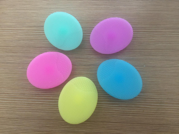 Baby Girls Boys Silicone Brush Bathing Shampoo Lathers Tools Baby Washing Clean Brush 3Colors Infants Wash Tools Soft Safe 50pcs