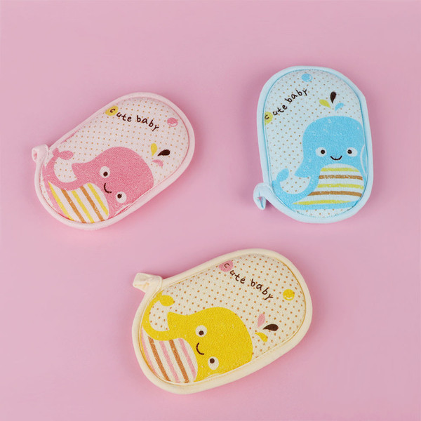 Great Quality Baby Soft Bath Sponge Brushes For Infant Loofah Cute Shower Product Rub Soft Baby Bath Sponge Brush