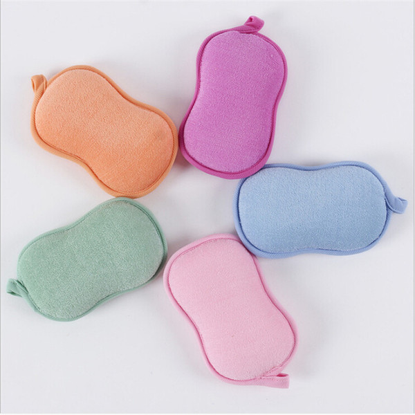 Baby Bath Brush Cartoon Soft Baby Bath Sponge Powder Puff Cute Kid Children Newbron Infant Shower Product Rub Towel Ball