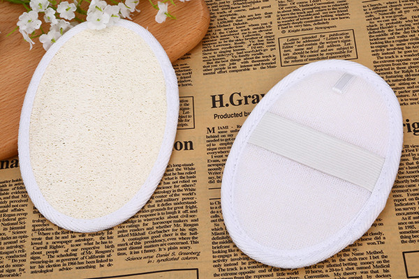 11*16cm natural loofah pad loofah scrubber remove the dead skin loofah pad sponge for home or hotal