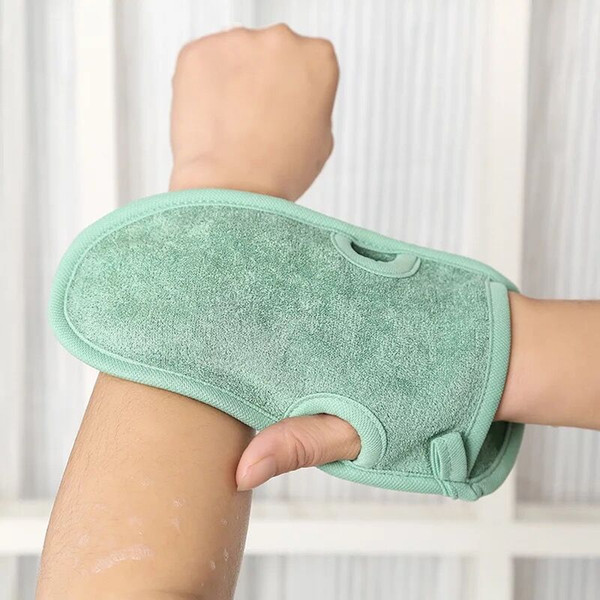 2019 New Magic Non-rubbing Baby Bath Towel Back Towel Bath Towel Rubbing Mud Exfoliating Plant fiber Gloves