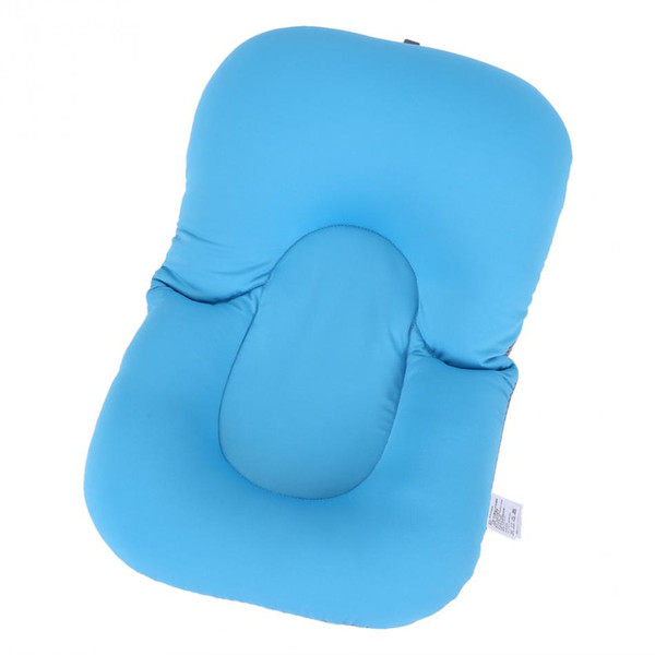 Newborn Baby Bathtub Pillow Toddler Infant Soft Seat Pad Tub Bath Floating Air Cushion Pillow Non-slipt Bathroom Accessories