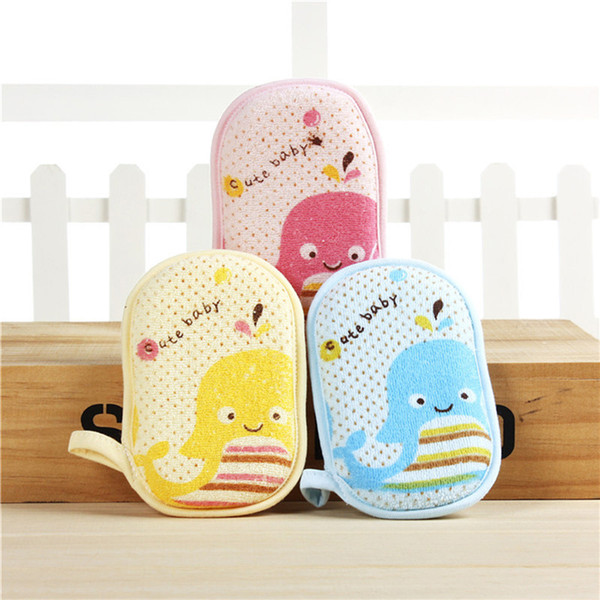 2018 New Baby Bath Sponge Infant Loofah Cute Kid Children Newbron Infant Shower Product Rub Towel Ball Soft Baby Bath Sponge Powder Puff