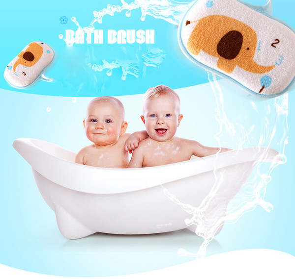 Hot Sale Soft Bath Towel Sponge Shower Accessories Brushes Scrubbers Cotton Rubbing Body Wash Brush Bath Brushes