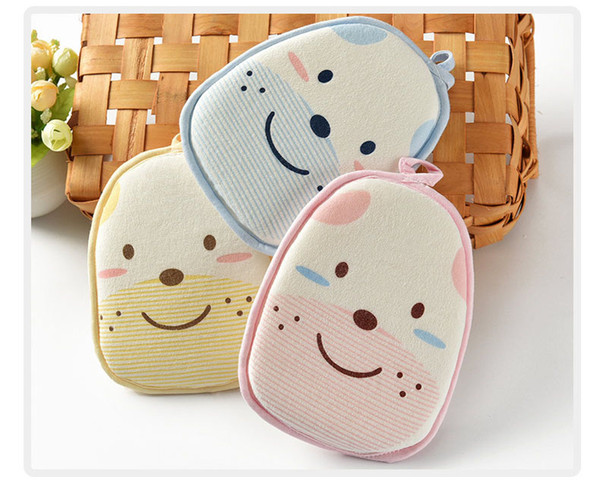 Baby bathing wipe environmentally friendly bath sponge cute cartoon bath towel children bath cleaning newborn supplies