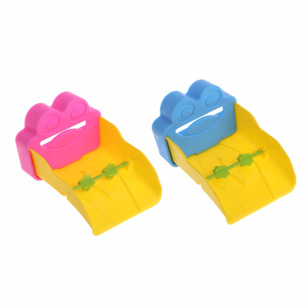 Bathroom Sink Faucet Extender Frog Shape For Children Kid Baby Washing Hands New