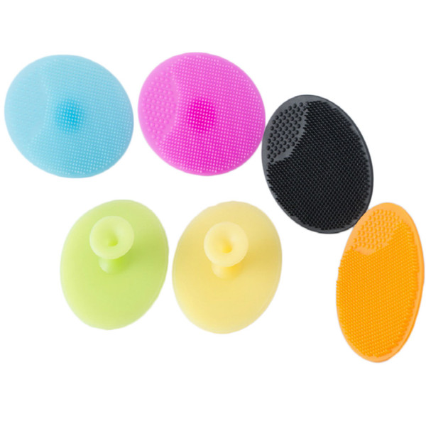 Multi-function Baby Silicone Bath Brushes Newborn facial Brushes Kids Skin Cleaning Brushes Bathroom Body Massager AAA551