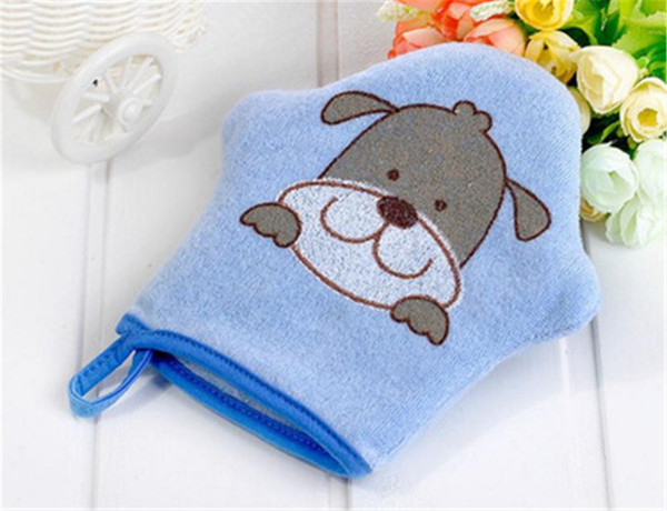 Cartoon Super Soft Bath Cotton The Baby Shower Sponge Scrub Towel Bath Rubbing Children Bath Ball 3 Colors