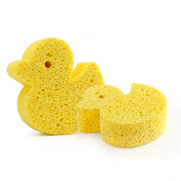 Baby Infant Shower Faucet Wash Bath Brushes Cartoon Baby Bath Puff High Absorbent Animal Shape PVA Sponge 4 Types Available